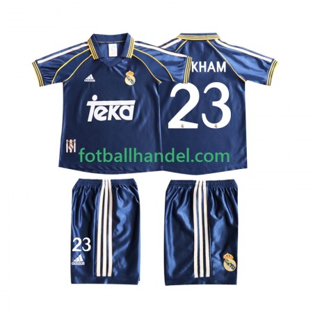 Barn Fotballdrakter Real Madrid BECERHAM 23 1999 Tredje Retro 1998 Kortermet
